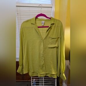 Worthington Light Green Button Down Shirt